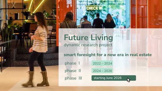Future Living, the leading dynamic research project in the area of serviced living will continue into a third research phase in June 2026